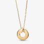 PANDORA 14ct Yellow Gold Plated Sparkling Shooting Star Pendant 365067C01-45