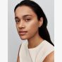 PANDORA 14ct Gold Plated Organically Shaped Stone-Set Oval Stud Earrings 264659C01