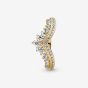 Pandora 14ct Gold Plated Wish Tiara Ring 167736C01