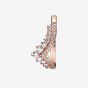 PANDORA 14ct Rose Gold Plated Princess Wishbone Ring 187736CZ