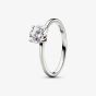 PANDORA Era 14ct White Gold 1.00ct Lab Grown Diamond Solitaire Ring 152893C01