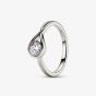 PANDORA 14ct White Gold Infinite 0.50ct Lab Grown Diamond Ring 159447C01
