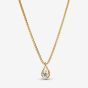 PANDORA 14ct Gold Infinite 0.25ct Lab Grown Diamond Necklace 352187C01-45