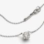 PANDORA Era 14ct White Gold 1.00ct Lab Grown Diamond Pendant Necklace 352878C01