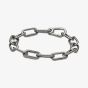 PANDORA ME Ruthenium Plated Medium Link Chain Bracelet 549588C00