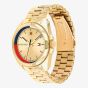 TOMMY HILFIGER Riley Gold Dial Blue/Red Gold Bracelet Watch 1791686