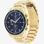 Tommy Hilfiger Mens Parker Gold Chronograph Bracelet Watch 1791834