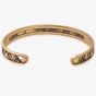 ALEX AND ANI Love- Gold Finish Pink Crystal Cuff A17CF01RG