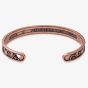ALEX AND ANI Love- Rose Gold-Finish Pink Crystal Cuff A17CF01ROG