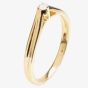 18ct Gold Three Claw Single Stone Diamond Ring 18DR350-Y