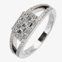 18ct White Gold Baguette Cut Diamond Fancy Ring 18DR363-W