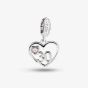 Rosa Lea 30 Heart Dangle Charm AM-2THB012604