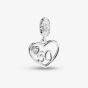 Rosa Lea 50 Heart Dangle Charm AM-2THB012804