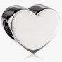Rosa Lea Rounded Edge Plain Heart Charm AM-2THB001704