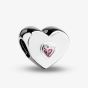 Rosa Lea Pink Heart Charm AM-2THB005704-Pink
