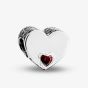 Rosa Lea Red Offset Heart Charm AM-2THB005904-Red