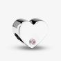 Rosa Lea Pink Heart Charm AM-2THB006204-Pink