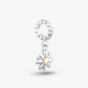 Rosa Lea Daisy Flower Dangle Charm AM-2THB029806