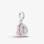 Rosa Lea 2 Teardrop Dangle Charm AM-2THB032104