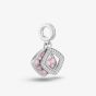 Rosa Lea 2 Square Dangle Charm AM-THB032204