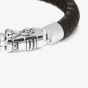 Buddha To Buddha Brown Leather Bracelet 180BR F (21CM)