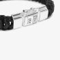 Buddha To Buddha Lars Black Leather Bracelet 122BL F (21CM)