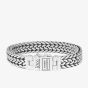 Buddha To Buddha Julius Silver Weaved Bracelet 192 F (21CM)