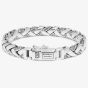 Buddha To Buddha George Silver Texture Braided Bracelet 128