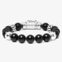Buddha To Buddha Spirit Bead Onyx Bracelet 188ON F (21CM)