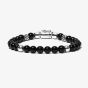 Buddha To Buddha Spirit Mini Onyx Bead Bracelet 189ON F (21CM)