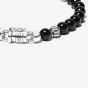 Buddha To Buddha Spirit Mini Onyx Bead Bracelet 189ON F (21CM)