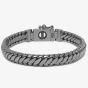 Buddha To Buddha Ben Xs Black Rhodium Shine Silver Bracelet J070BR SS F (21CM)
