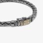 Buddha To Buddha Katja XX Black Rhodium Shine Gold 14KT Bracelet J170BR SG F (21CM)