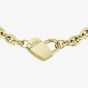 BOSS Dinya Gold Plated Heart Chain Bracelet 1580419