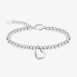 BOSS Beaded Silver Tone Honey Heart Bracelet 1580642