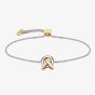 BOSS Harmonie Three Colour Circle Link Toggle Bracelet 1580772