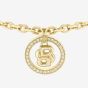 BOSS Double B Divine Gold Tone Bracelet 1580807