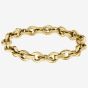 BOSS Fiora Gold Tone Oval Link Chain Bracelet 1580811