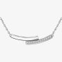 BOSS Saya Stainless-Steel Double Bar Necklace 1580279
