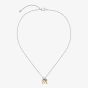 BOSS Harmonie Three Colour Circle Link Pendant Necklace 1580771
