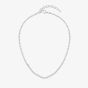 BOSS Kaspr Silver Tone Champagne Crystal Necklace 1580630