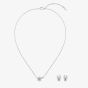 BOSS Silver Tone Linked Circles Jewellery Set 1570198