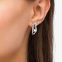 BOSS Stainless Steel Link Chain Dropper Earrings 1580139