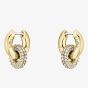 BOSS Live Precious Gold Plated Linked Circles Hoop Earrings 1580759