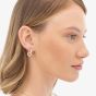 BOSS Live Precious Gold Plated Linked Circles Hoop Earrings 1580759