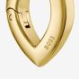 BOSS Fiora Gold Tone Oval Hoop Earrings 1580823