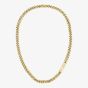 BOSS Kassy Gold Tone 8mm Logo Chain Necklace 1580770