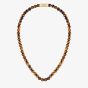 BOSS Tiger Eye Rondelles Beaded Necklace 1580663
