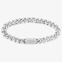 BOSS Mens Stainless-Steel 19cm Curb Bracelet 1580144M