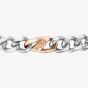 BOSS Rian Two Colour Figaro Chain Bracelet 1580613M